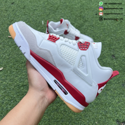 Nike SB x Air Jordan 4 Retro SP 'Varsity Red' Friends & Family DR5415-106 - Image 9