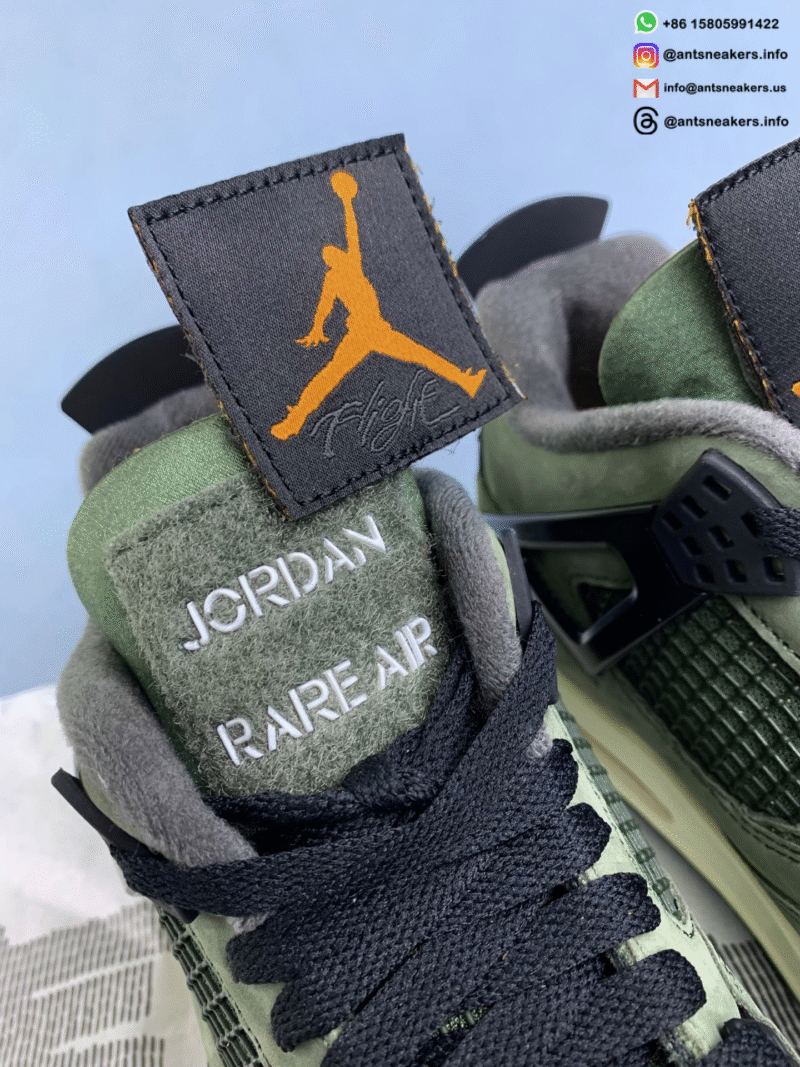 Undefeated x Air Jordan 4 Retro 2025 IB1519-200