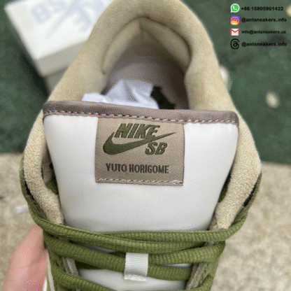 Yuto Horigome x Nike Dunk Low SB 'Matcha' HF8022-300 - Image 6