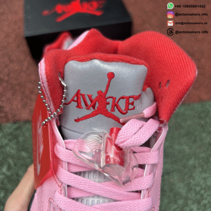 Awake NY x Air Jordan 5 Retro 'Arctic Pink' DV4982-600 - Image 5