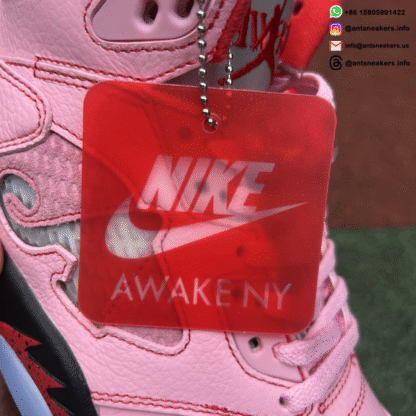 Awake NY x Air Jordan 5 Retro 'Arctic Pink' DV4982-600 - Image 8