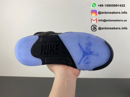 Awake NY x Air Jordan 5 Retro 'Black Racer Blue' DV4982-004 - Image 4