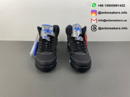 Awake NY x Air Jordan 5 Retro 'Black Racer Blue' DV4982-004 - Image 6
