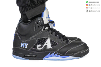Awake NY x Air Jordan 5 Retro 'Black Racer Blue' DV4982-004