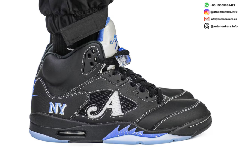 Awake NY x Air Jordan 5 Retro ‘Black Racer Blue’ DV4982-004 product image 1 - Antsneakers