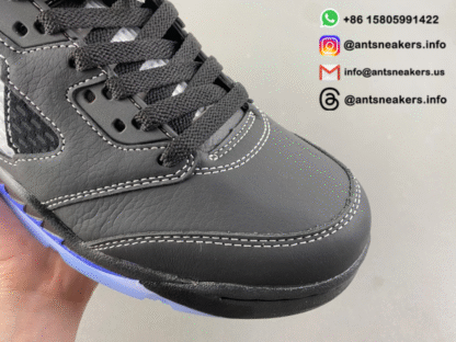 Awake NY x Air Jordan 5 Retro 'Black Racer Blue' DV4982-004 - Image 16
