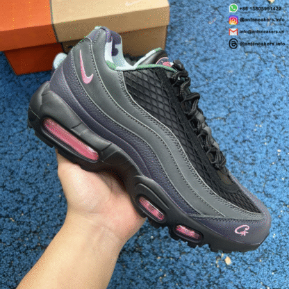 Corteiz x Air Max 95 SP 'Rules the World - Pink Beam' FB2709-001 - Image 10