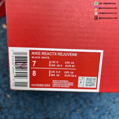 Nike ReactX Rejuven8 'Black Volt' HV5060-003 - Image 3