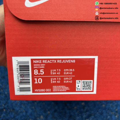 Nike ReactX Rejuven8 'Smoke Grey' V5060-002 - Image 3