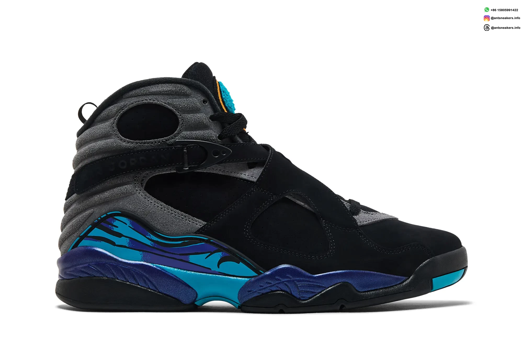 Air Jordan 8 Retro 'Aqua' 2025 305381-006
