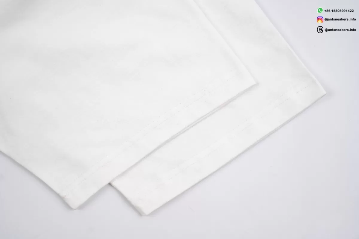 BALENCIAGA Paris Hawaii Print T-Shirt White Streetwear