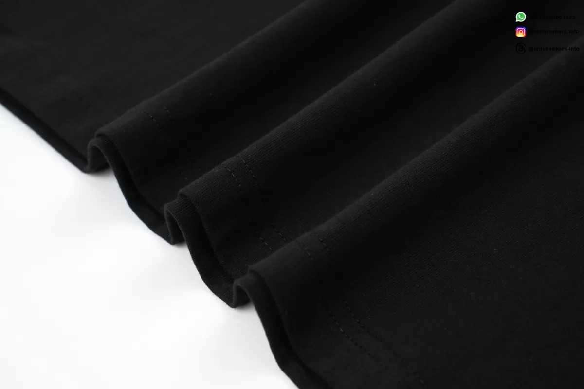 BALENCIAGA Reflective Logo Tee (Front & Back)