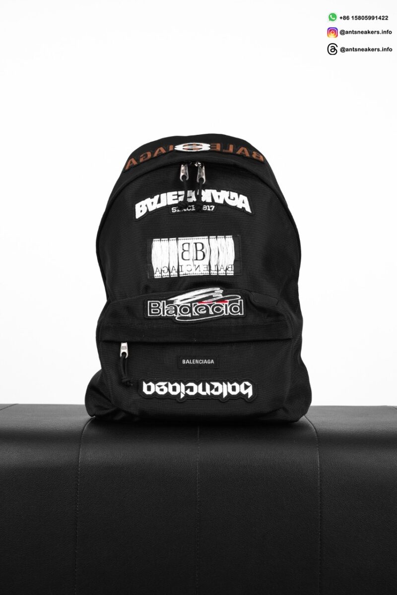 Balenciaga Men's Explorer Backpack in Black