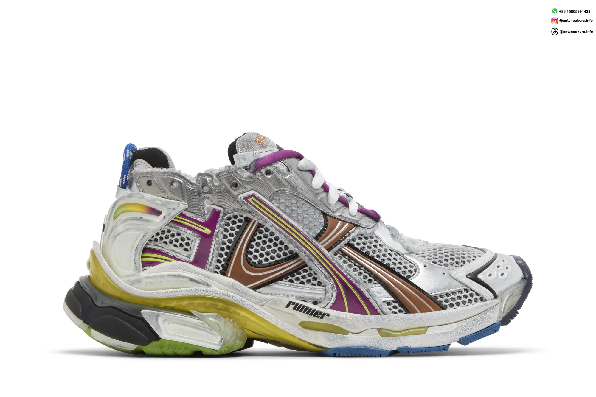 Balenciaga Runner Sneaker 'Multi-Color' 772774-W3RMU-8123