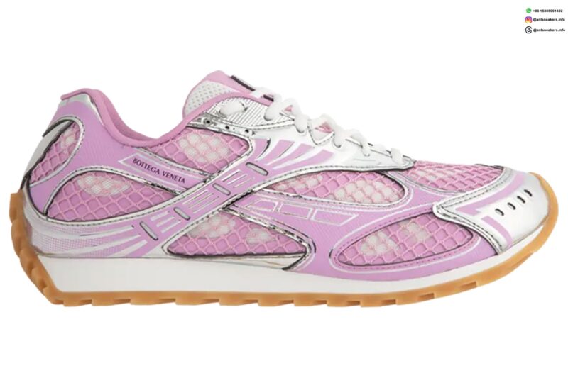 Bottega Veneta Orbit Sneaker 'Gloss Silver' 741357-V2X40-6151