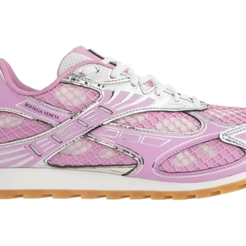 Bottega Veneta Orbit Sneaker 'Gloss Silver' 741357-V2X40-6151