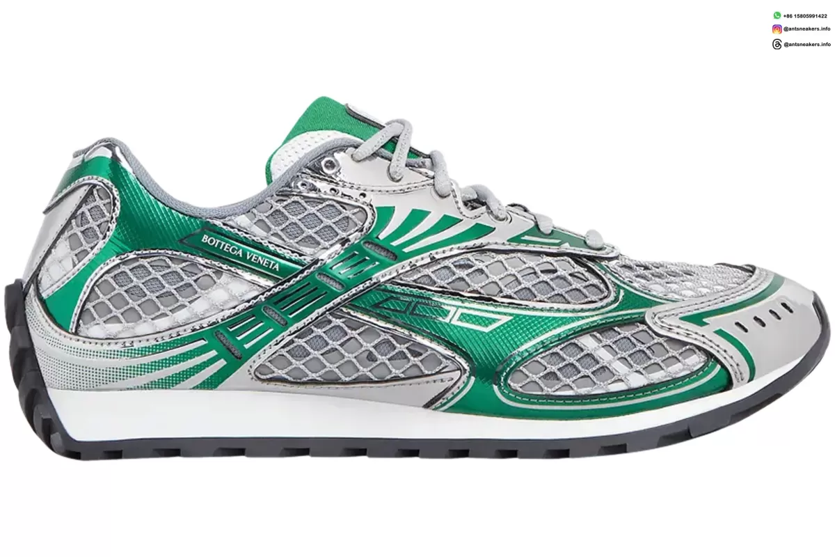 Bottega Veneta Orbit Sneaker 'Silver Parakeet' 741357-V2X40-1428