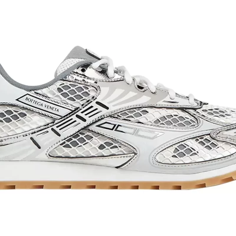 Bottega Veneta Orbit Sneaker 'White Silver' 741357-V2X40-1425