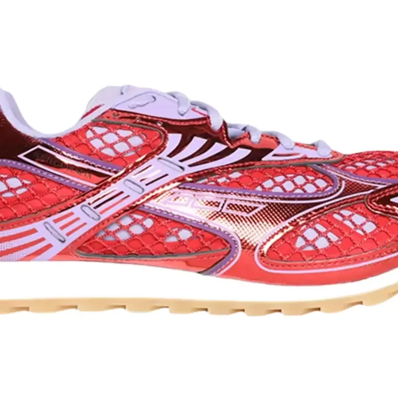 Bottega Veneta Wmns Orbit Sneaker 'Metallic Red Wisteria' 755915-V2X40-5851