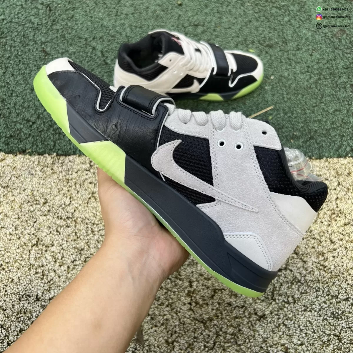 Chase B x Travis Scott x Jordan Jumpman Jack TR 'Black Night Silver' IH7971-001