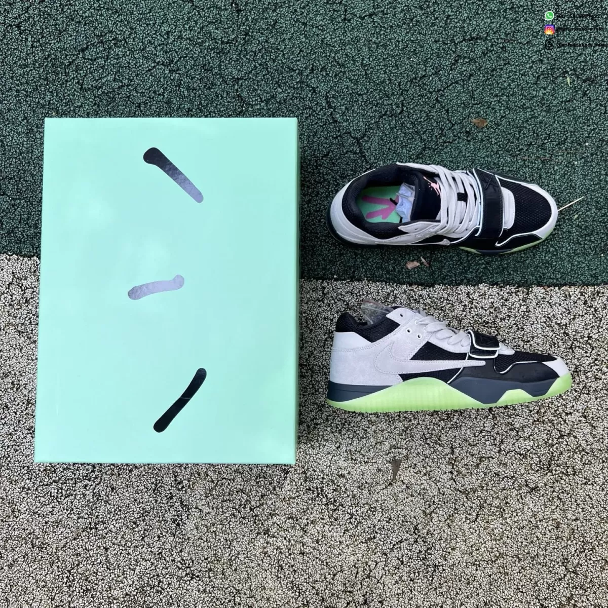 Chase B x Travis Scott x Jordan Jumpman Jack TR 'Black Night Silver' IH7971-001