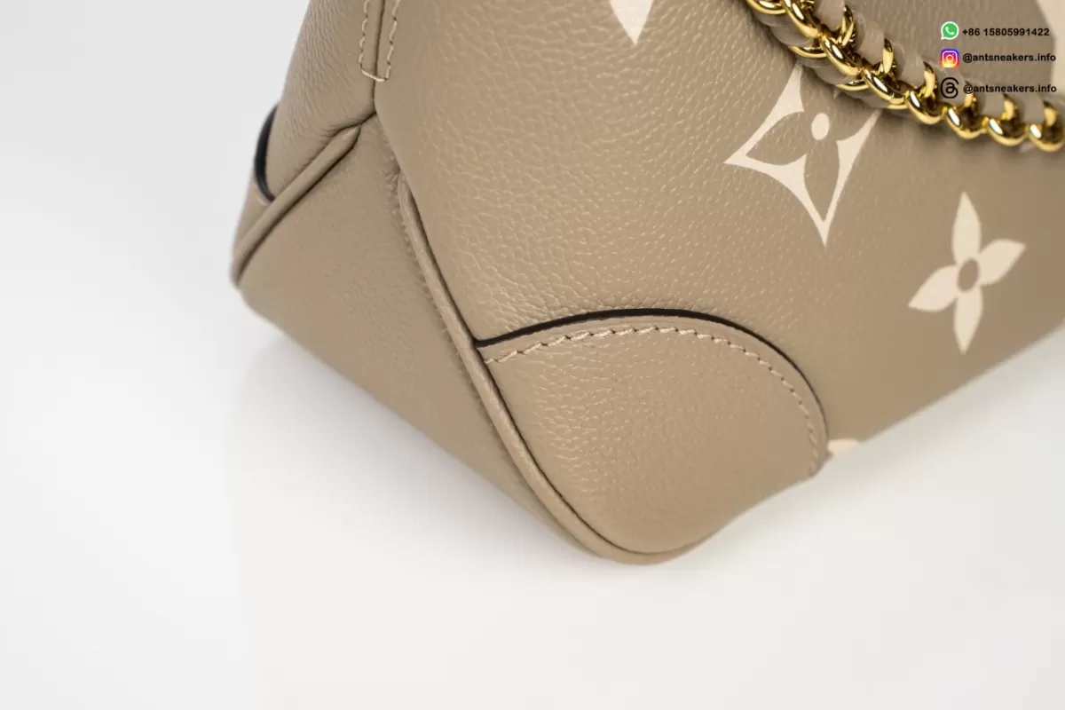 Louis Vuitton Boulogne PM Dove/Cream M13224 Chain Handbag