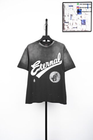 SAINT MICHAEL Prayer Target Print T-Shirt Black