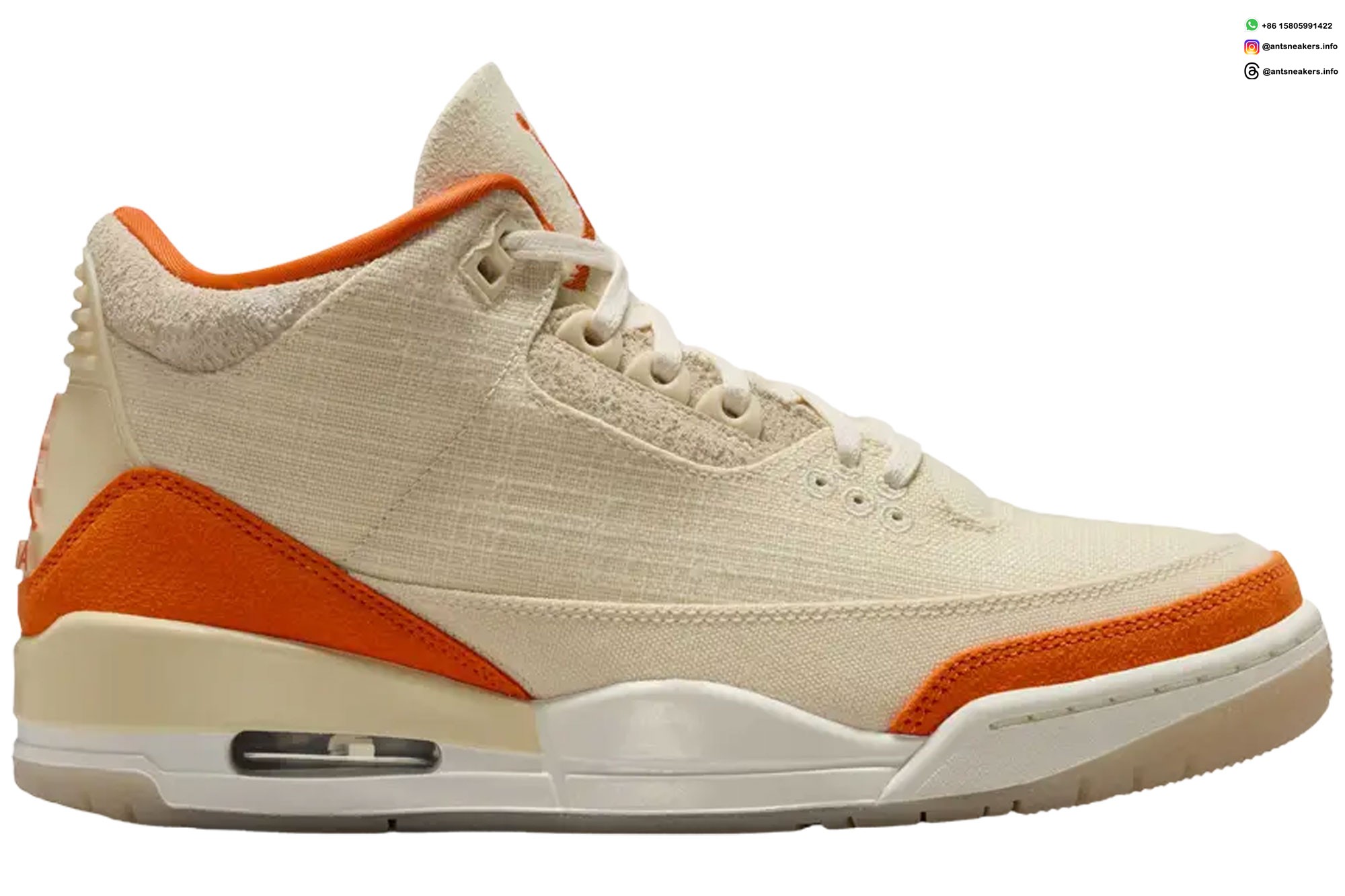 Wmns Air Jordan 3 Retro TEX 'Starfish' IH7694-200