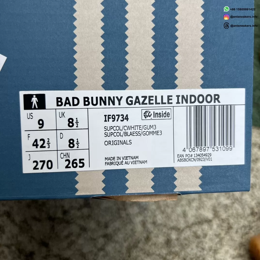 Bad Bunny x Gazelle Indoor 'San Juan' IF9734