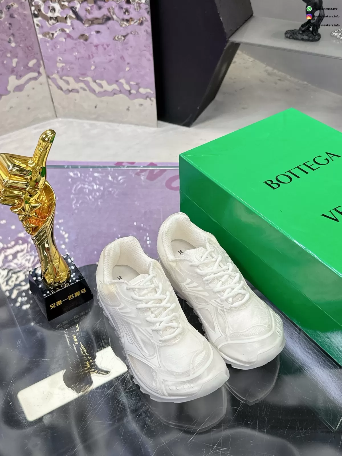 Bottega Veneta Orbit Sneaker 'Glass' 827564-V5JI1-9168