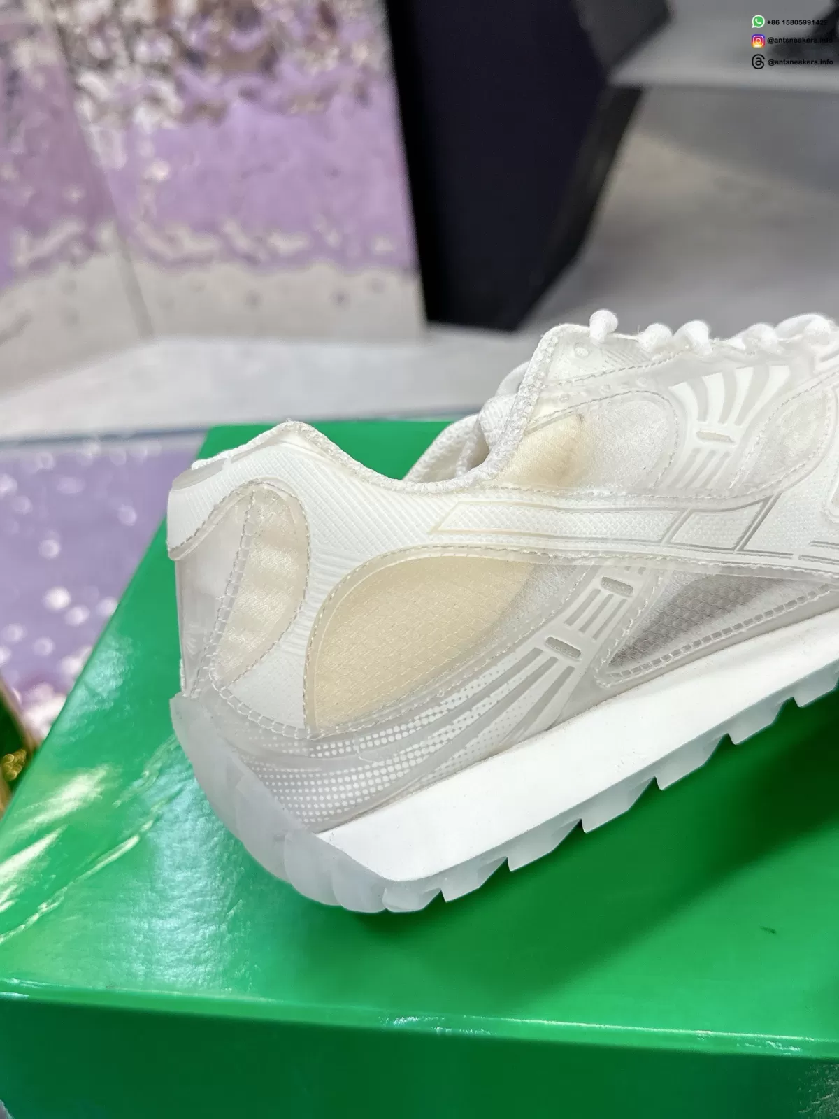 Bottega Veneta Orbit Sneaker 'Glass' 827564-V5JI1-9168