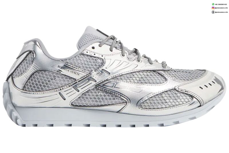 Bottega Veneta Orbit Sneaker 'Silver' 741357-V4V51-1414