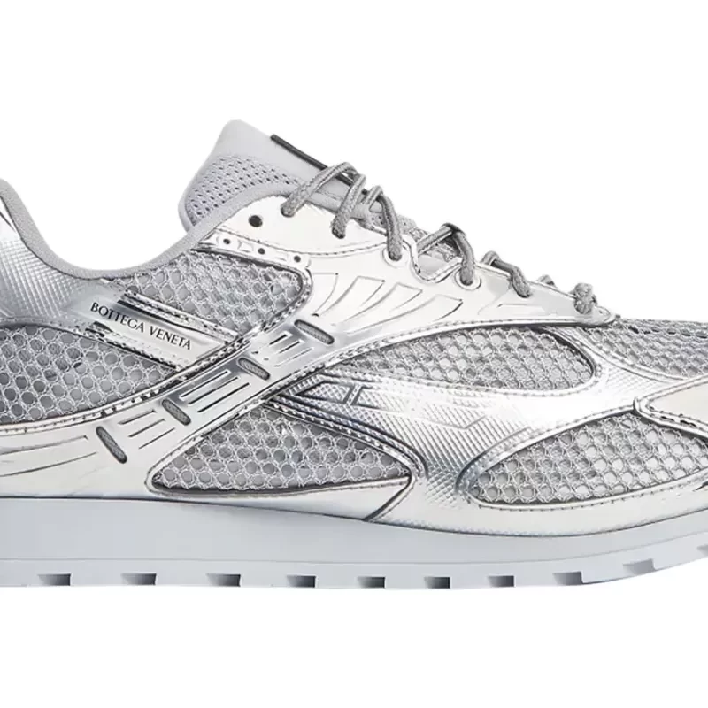 Bottega Veneta Orbit Sneaker 'Silver' 741357-V4V51-1414