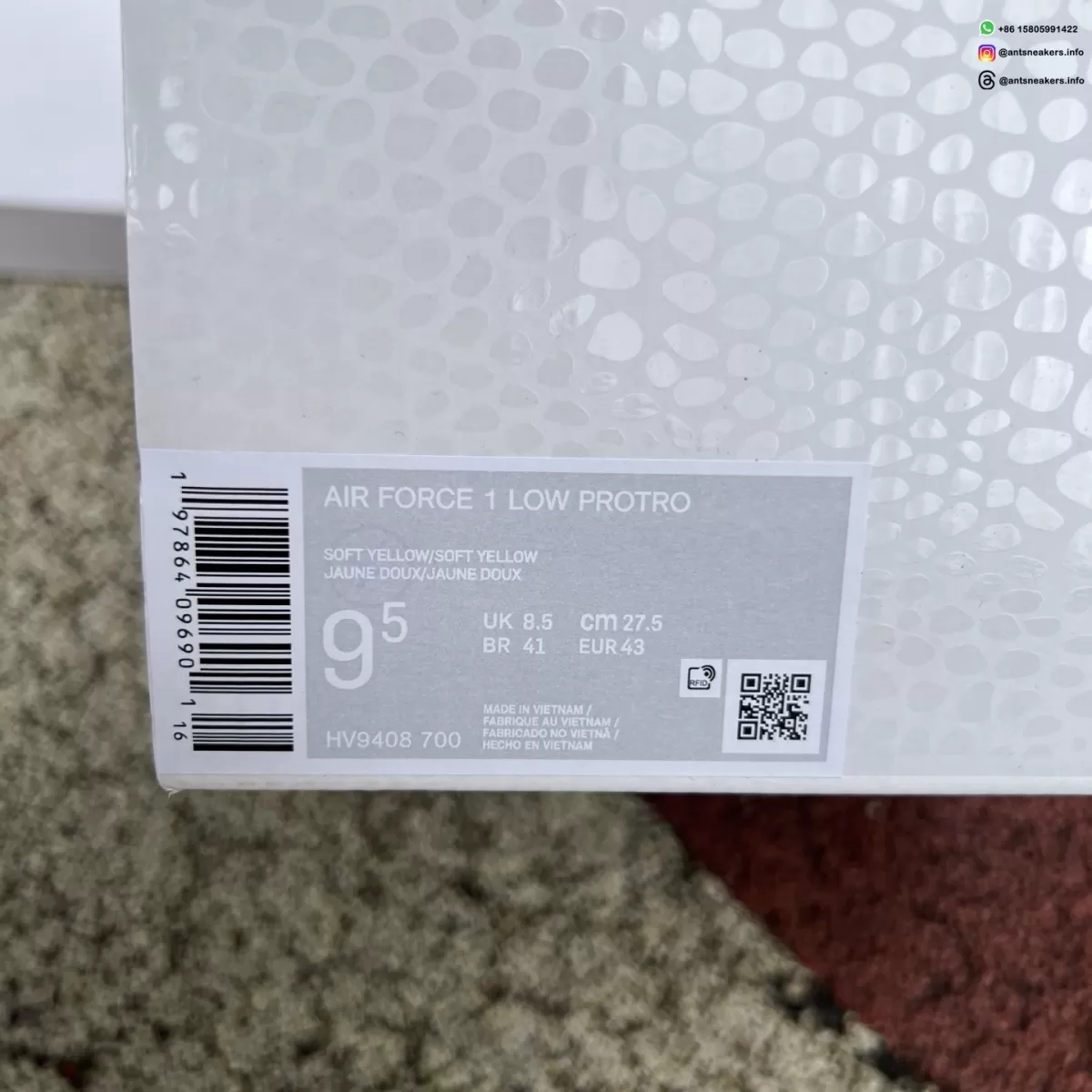 Kobe Bryant x Air Force 1 Low Protro 'Mamba Mentality' HV9408-700