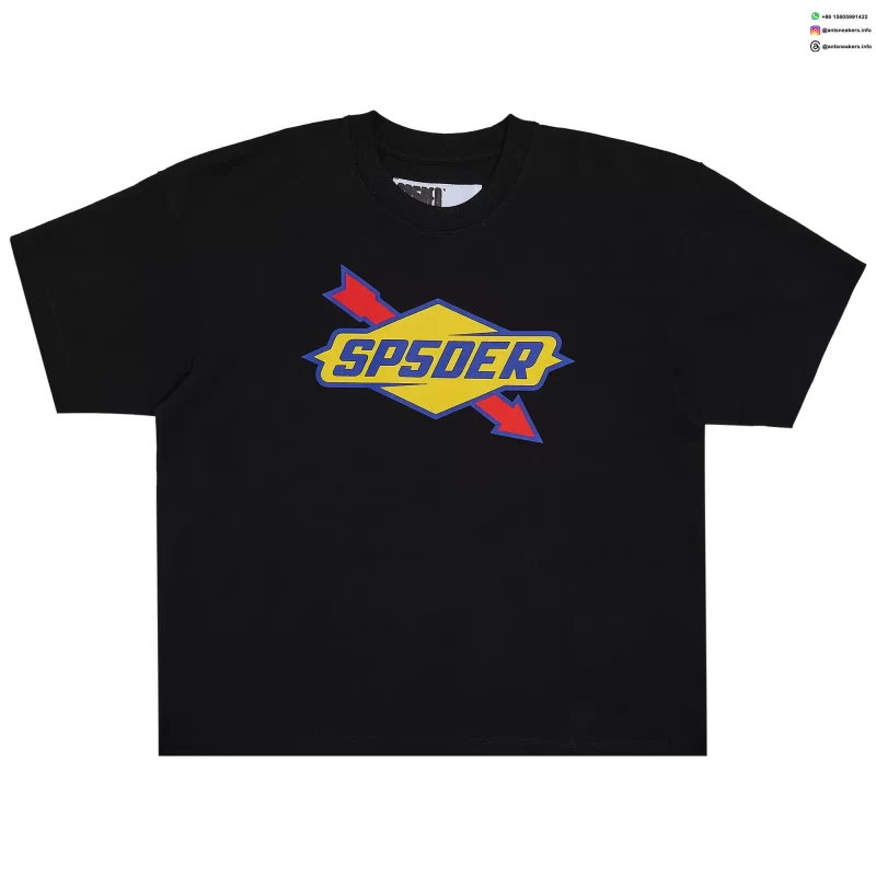 Sp5der The Spot Tee 'Black' 02406-1SS2504STSTB-BLAC