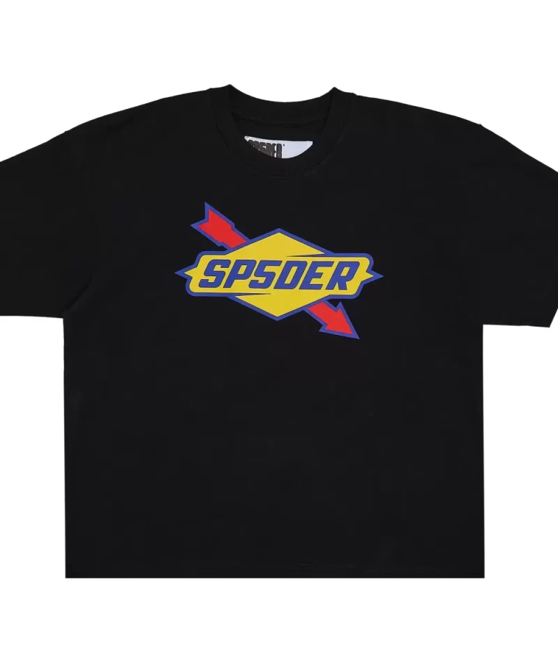 Sp5der The Spot Tee 'Black' 02406-1SS2504STSTB-BLAC