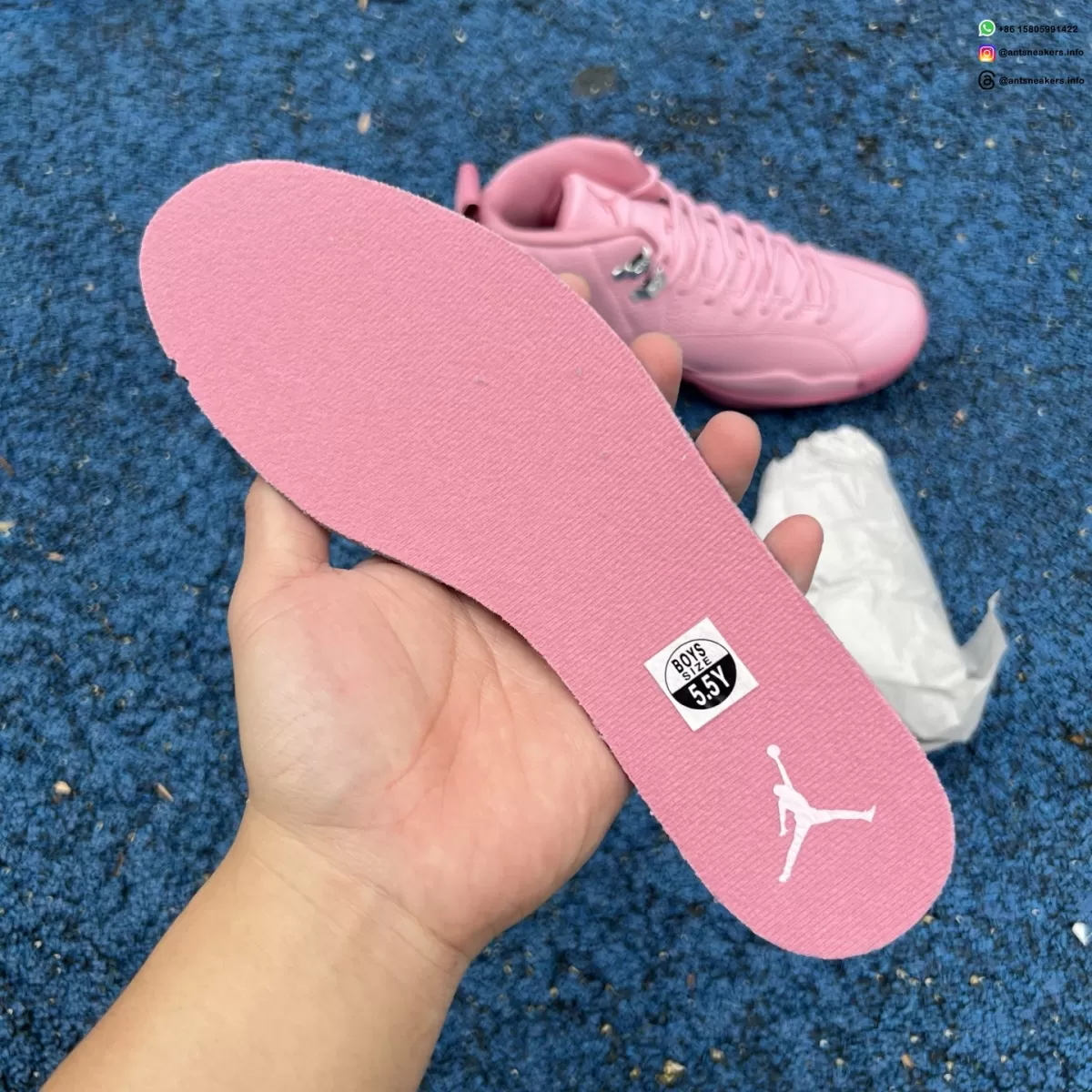 Air Jordan 12 Retro GS 'Pearl Pink' 510815-600