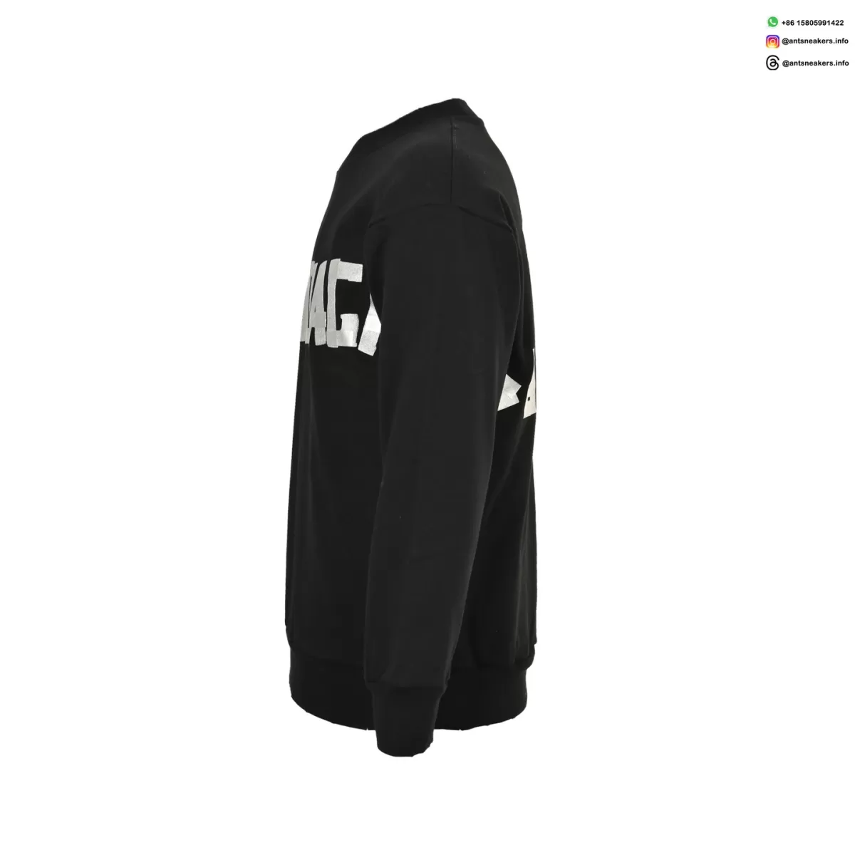 Balenciaga 25FW Graphic Print Crewneck Sweatshirt - Luxury Streetwear Pullover
