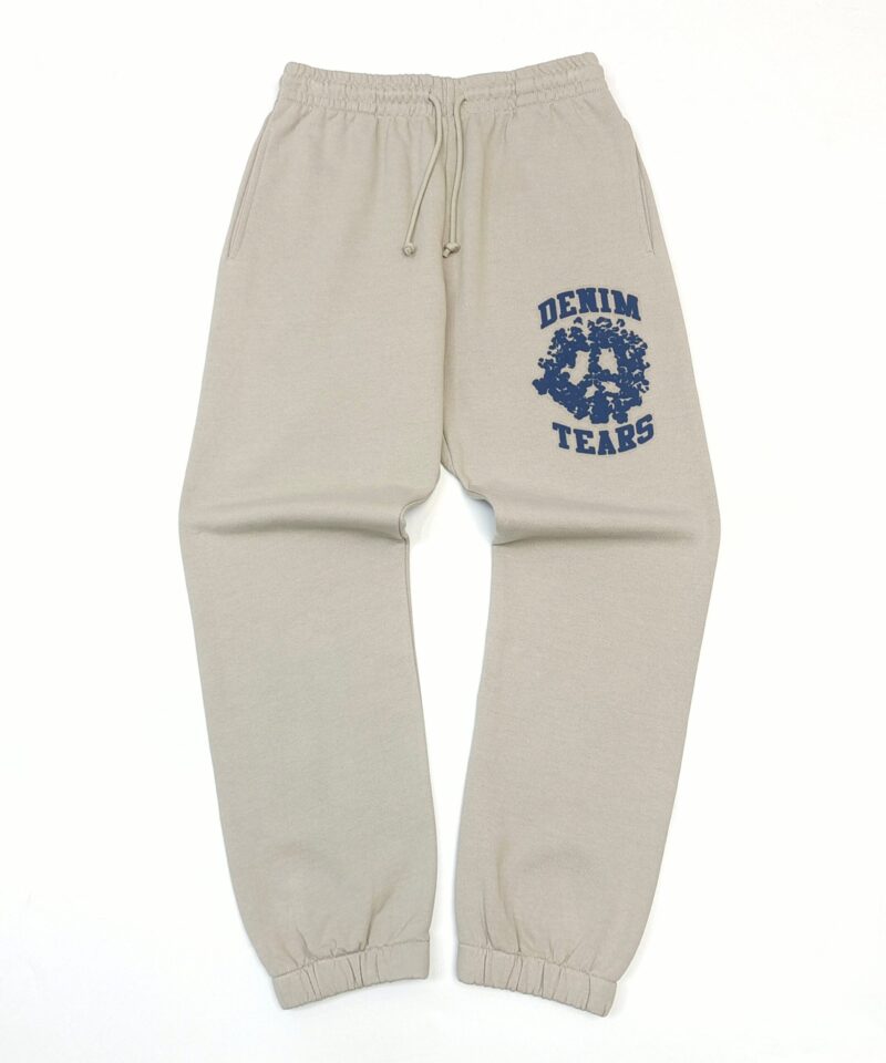 DENIM TEARS Dark Blue Printed DU Stone Gray Sweatpants