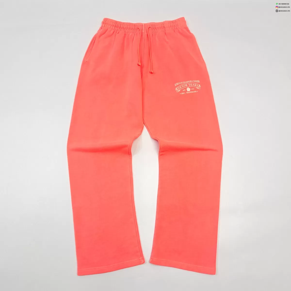 DENIM TEARS Fluorescent ADG Straight Pants Streetwear