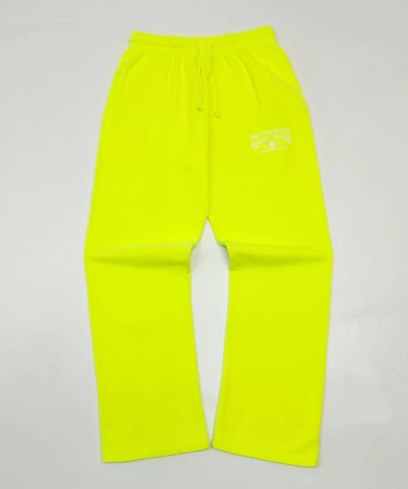 DENIM TEARS Fluorescent Green ADG Straight Pants