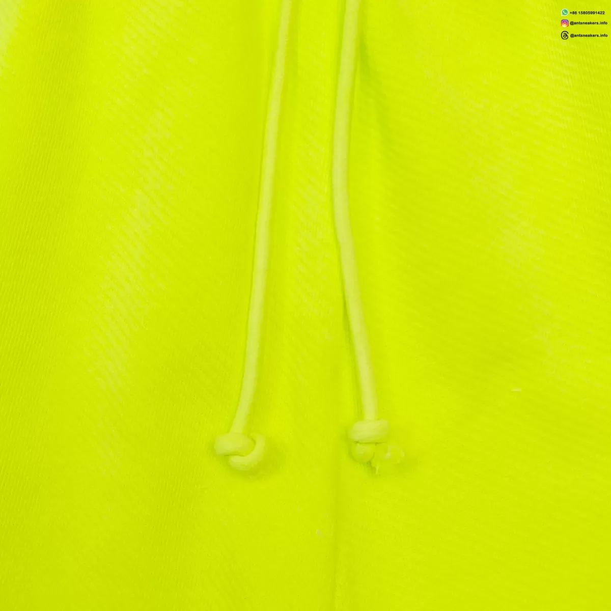 DENIM TEARS Fluorescent Green ADG Straight Pants