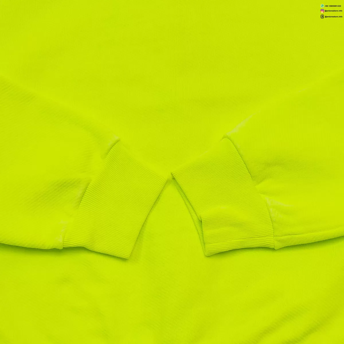 DENIM TEARS Fluorescent Green ADG Zip Hoodie Streetwear