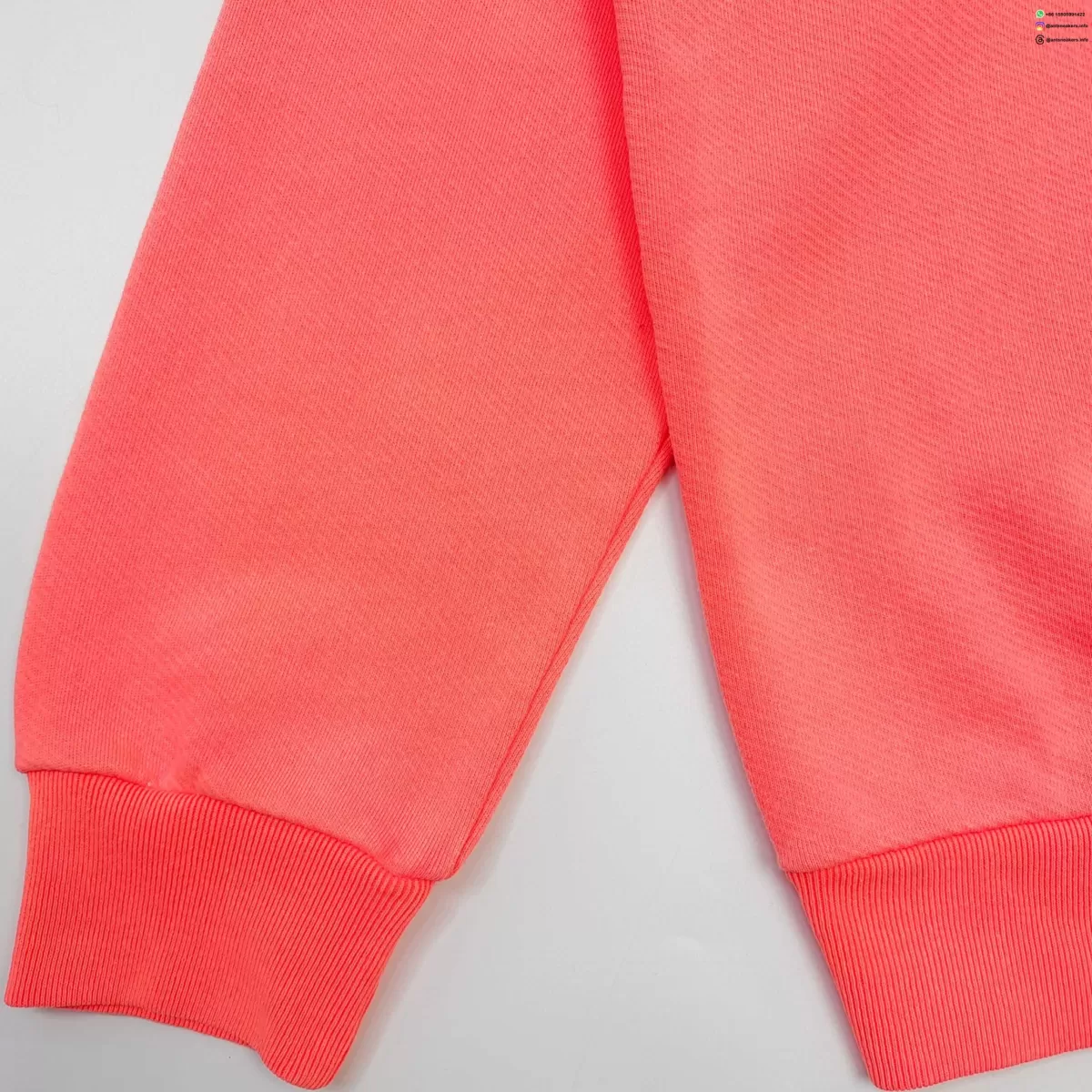 DENIM TEARS Fluorescent Orange ADG Zip Hoodie