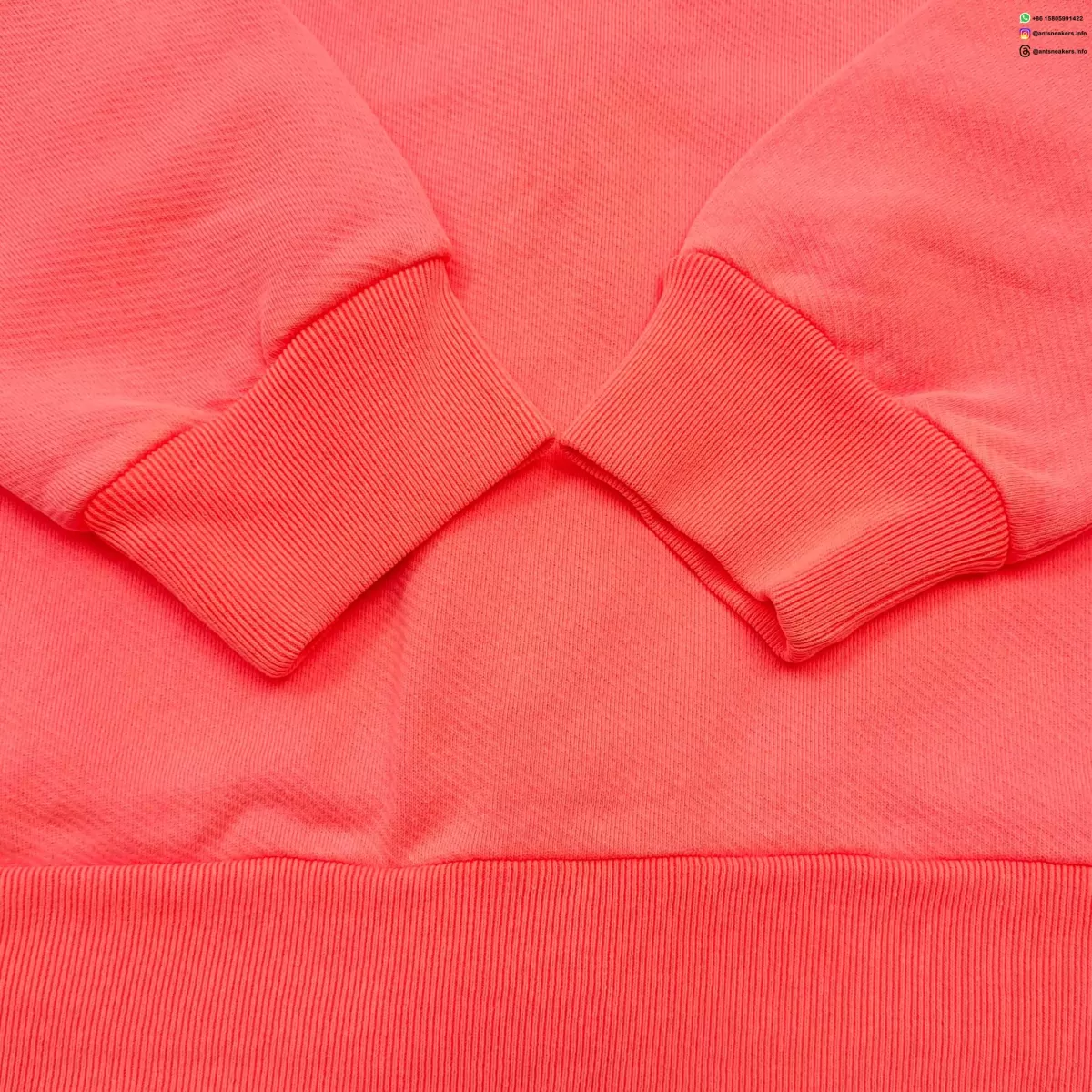 DENIM TEARS Fluorescent Orange ADG Zip Hoodie