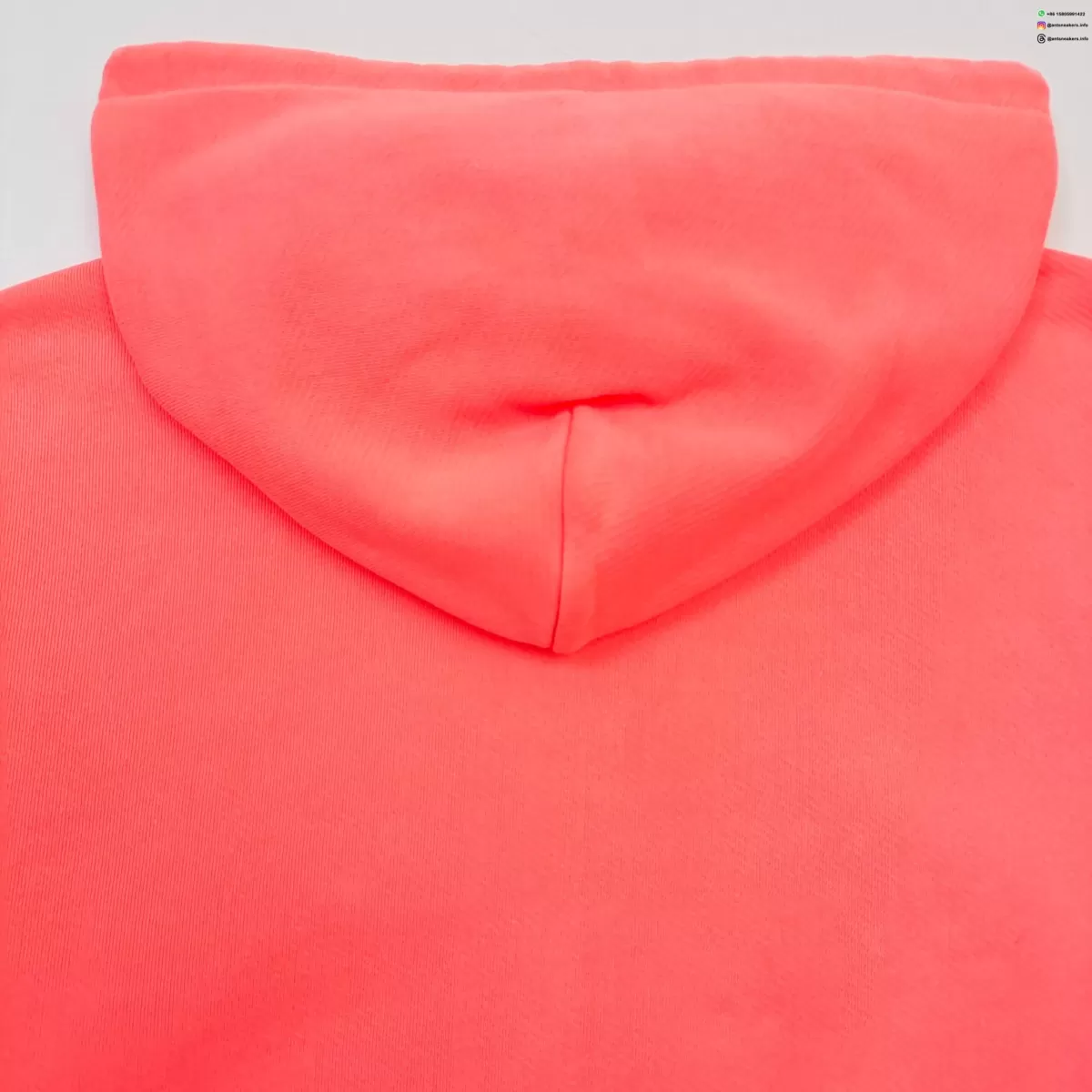 DENIM TEARS Fluorescent Orange ADG Zip Hoodie