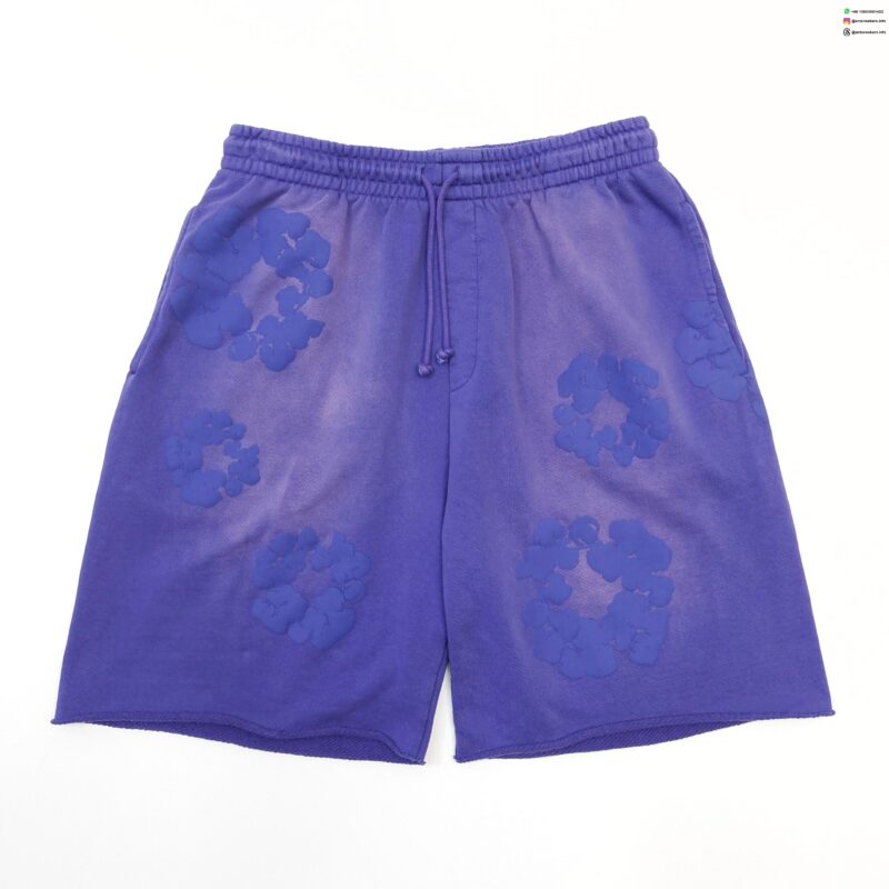 DENIM TEARS Mainline Camouflage Mono Blue Shorts
