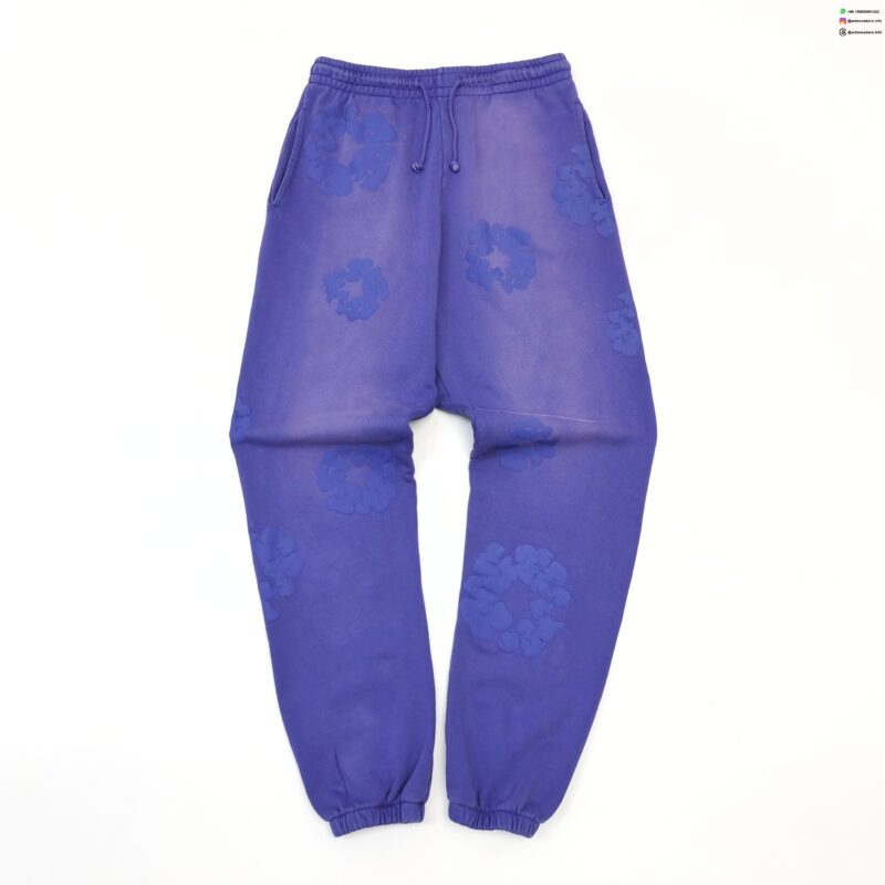 DENIM TEARS Mainline Camouflage Mono Blue Sweatpants