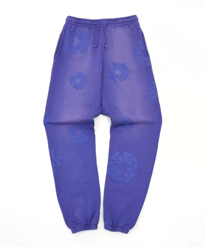 DENIM TEARS Mainline Camouflage Mono Blue Sweatpants