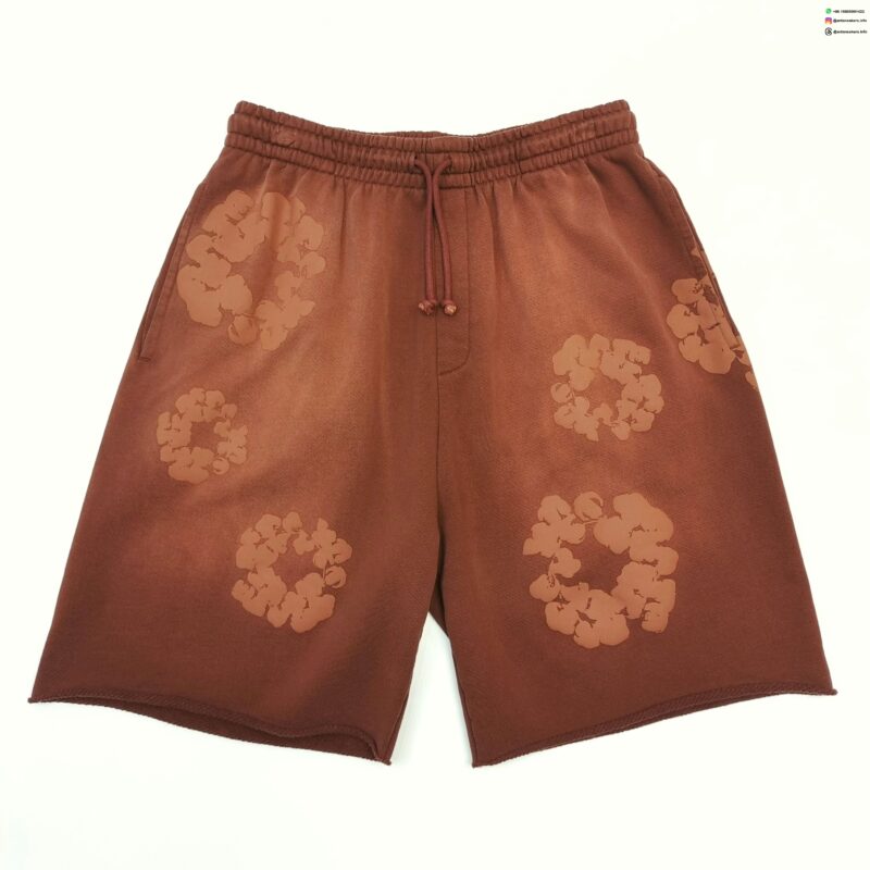 DENIM TEARS Mainline Camouflage Mono Brown Shorts